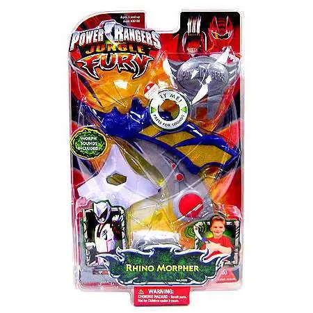 Power Rangers Jungle Fury Rhino Morpher Roleplay Toy