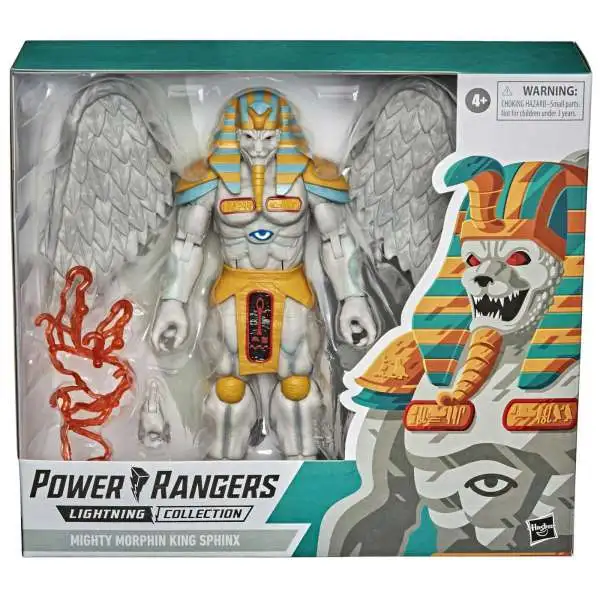 Power Rangers Mighty Morphin Lightning Collection King Sphinx Deluxe Action Figure