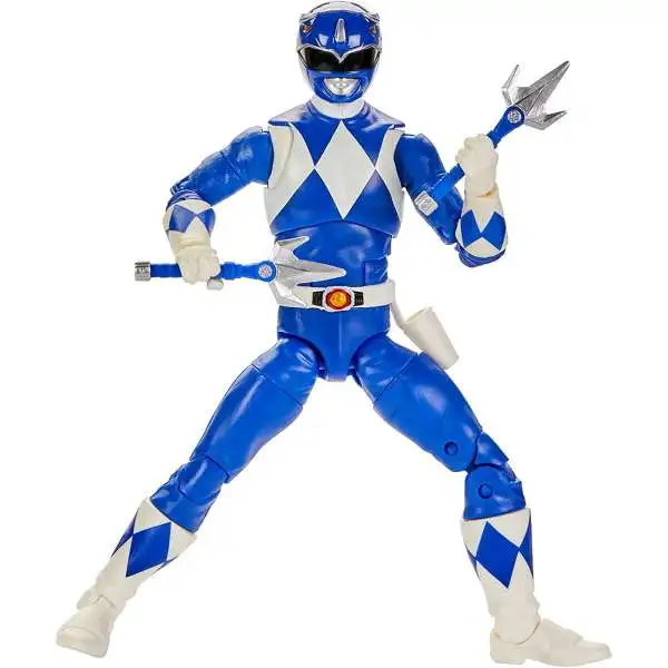Power Rangers Mighty Morphin Lightning Collection Blue Ranger Action Figure [Mighty Morphin]