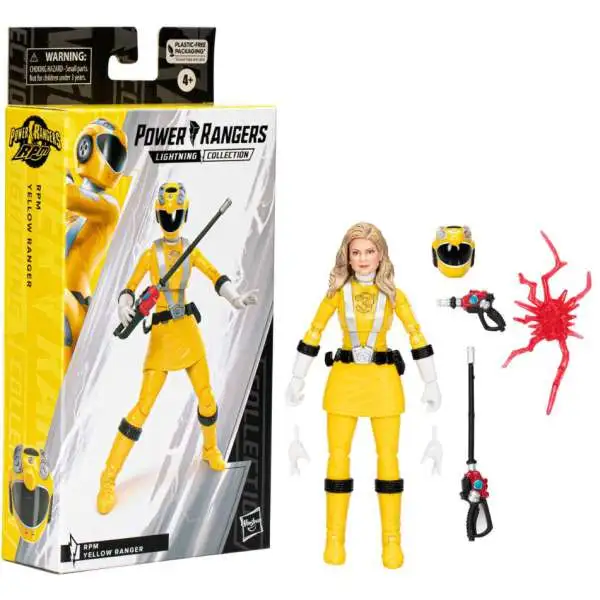 Power Rangers Lightning Collection RPM Yellow Ranger Action Figure (Pre-Order ships November)