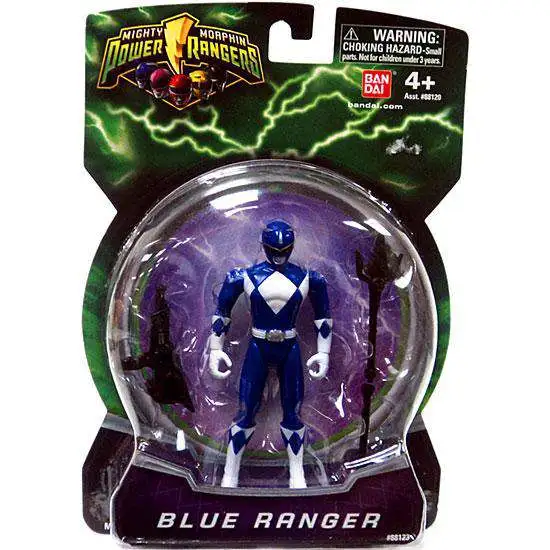 Power Rangers Mighty Morphin 2010 Blue Ranger Action Figure