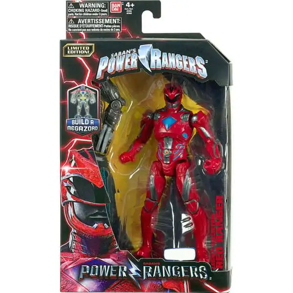 Power Rangers Movie Legacy Build A Megazord Red Ranger Exclusive Action Figure [Movie]