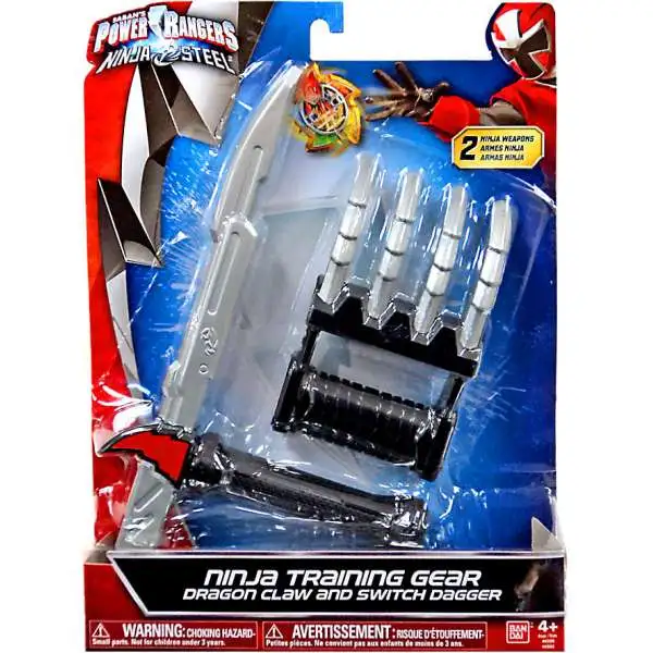 Power Rangers Ninja Steel Ninja Training Gear Dragon Claw & Switch Dagger Roleplay Set