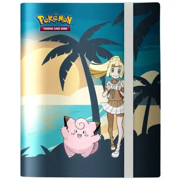 Ultra Pro Pokemon Trading Card Game Lillie and Clefairy 9-Pocket PRO Binder (Pre-Order ships September)