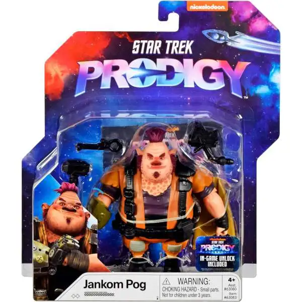 Star Trek Prodigy Jankom Pog Action Figure [Damaged Package]