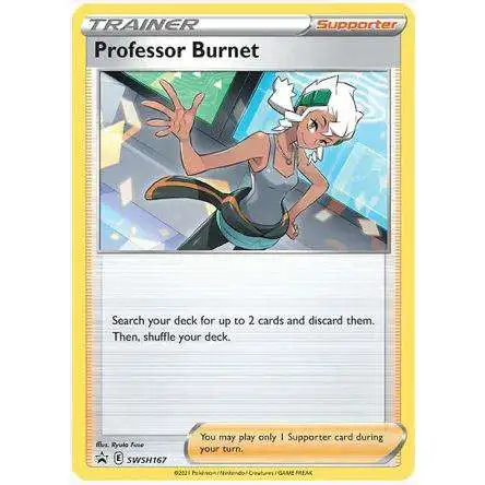 Pokemon Sword & Shield Promo Professor Burnet SWSH167