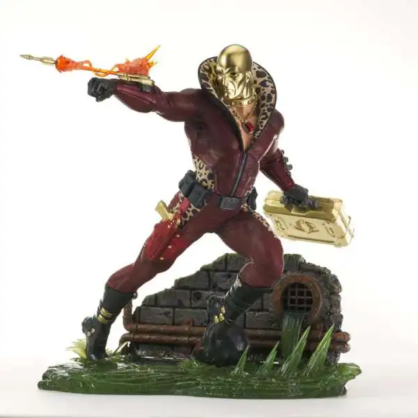 GI Joe Gallery Series Destro Exclusive 10-Inch PVC Figure Statue [Profit Director, Damaged Package]