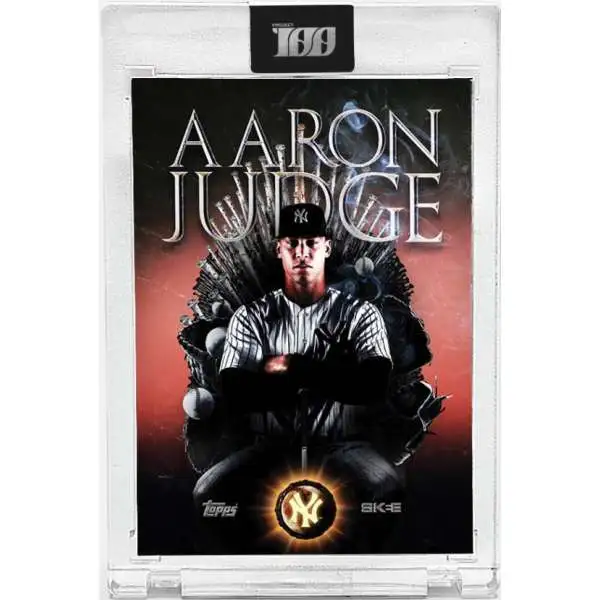 MLB New York Yankees 2022 Project100 Baseball Aaron Judge Trading Card #67 [by DJ Skee]