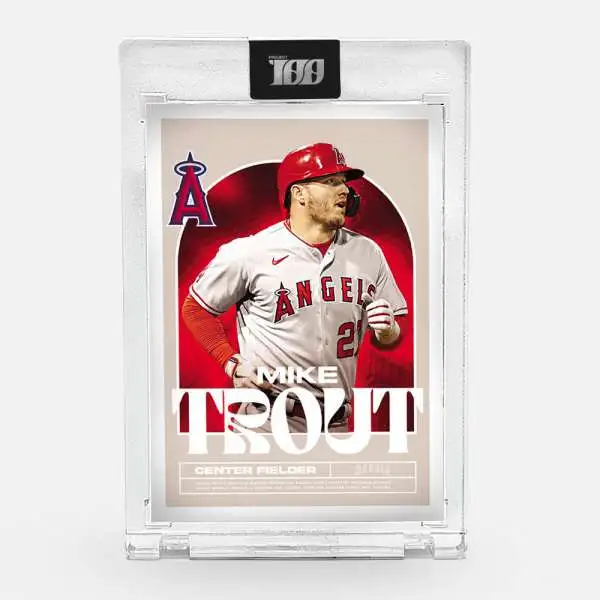 Topps Project100 Card 27 - Mike Trout by Smithe