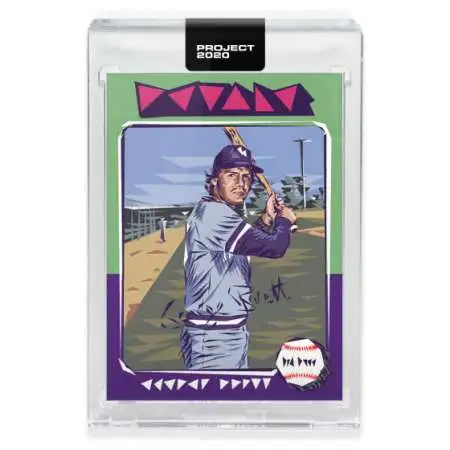 MLB Topps Project 2020 Baseball 1975 George Brett Trading Card [#150, by Naturel]