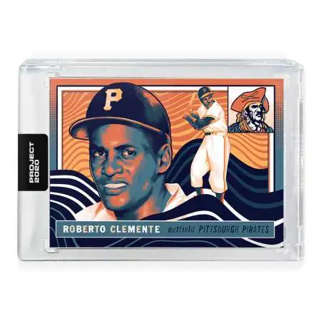 MLB Topps Project 2020 Baseball 1955 Roberto Clemente Trading Card [#103, by Matt Taylor]