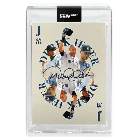 MLB Topps Project 2020 Baseball 1993 Derek Jeter Trading Card [#235, by Oldmanalan]