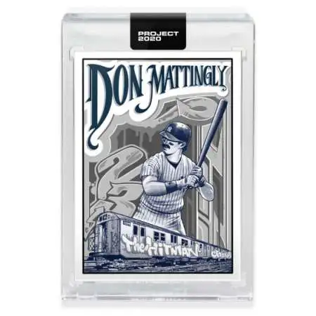 MLB Topps Project 2020 Baseball 1984 Don Mattingly Trading Card [#95, by Mister Cartoon]