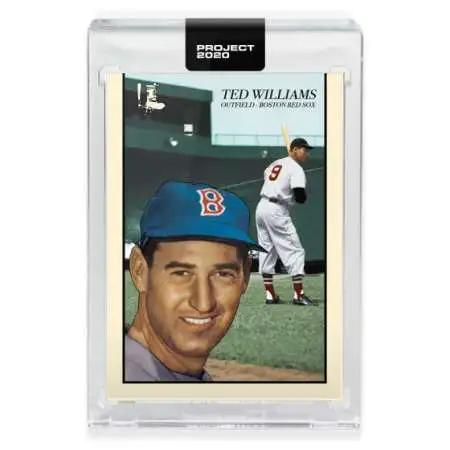 MLB Topps Project 2020 Baseball 1954 Ted Williams Trading Card [#90, by Oldmanalan]