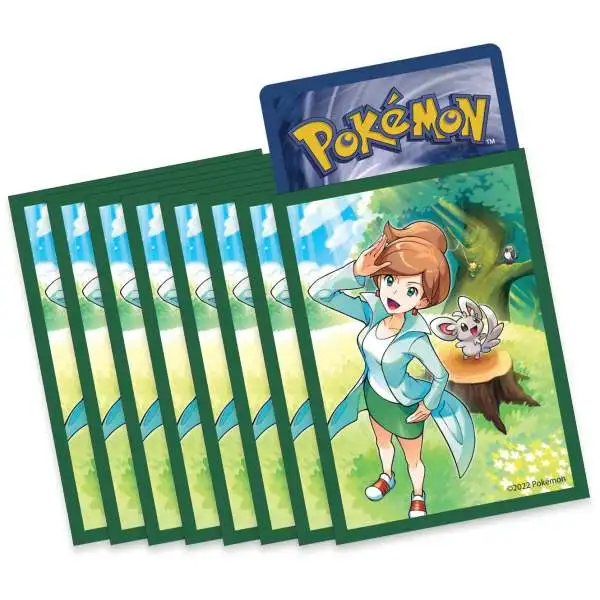 Pokemon Trading Card Game Professor Juniper Standard Card Sleeves [65 Count]