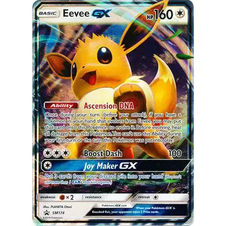 Pokemon Sun & Moon Promo Ultra Rare Eevee GX SM174