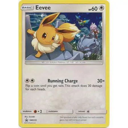 Pokemon Sun & Moon Promo Ultra Rare Eevee SM235