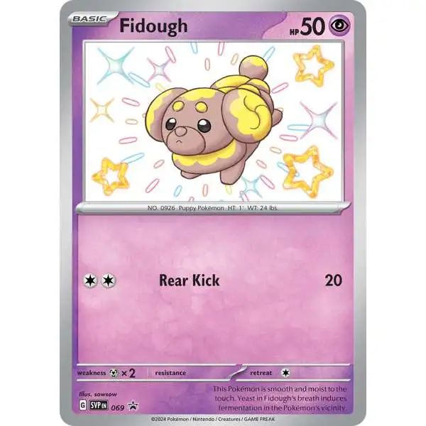 Pokemon Scarlet & Violet Promo Fidough SVP069