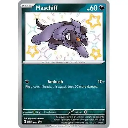 Pokemon Scarlet & Violet Promo Maschiff SVP071