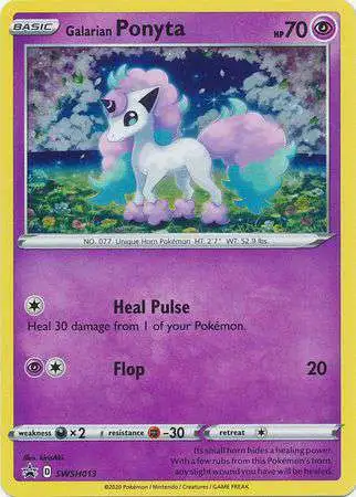 Pokemon Sword & Shield Promo Holo Rare Galarian Ponyta SWSH013