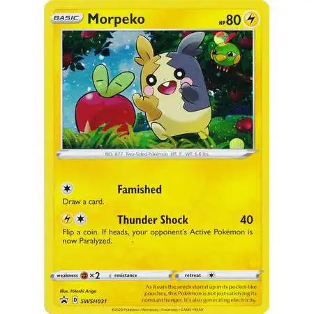 Pokemon Sword & Shield Promo Holo Rare Morpeko SWSH031