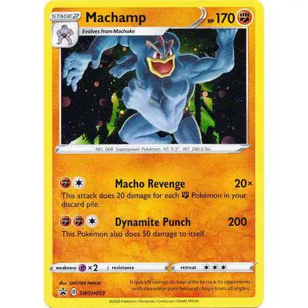 Pokemon Sword & Shield Promo Holo Rare Machamp SWSH053