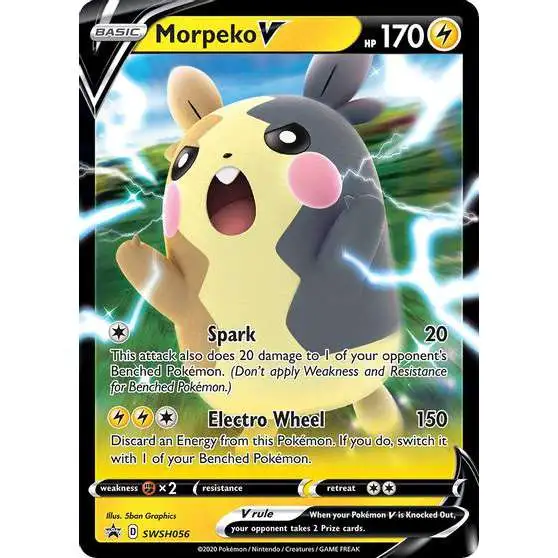 Pokemon Sword & Shield Promo Holo Rare Morpeko V SWSH056