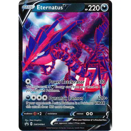 Pokemon Sword & Shield Promo Rare Holo Eternatus V SWSH064