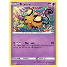 Pokemon Sword & Shield Promo Holo Rare Dedenne SWSH080