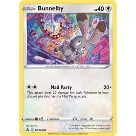 Pokemon Sword & Shield Promo Holo Rare Bunnelby SWSH082