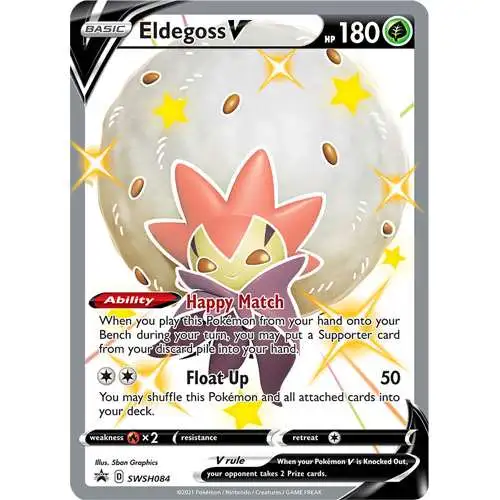 Pokemon Sword & Shield Promo Ultra Rare Eldegoss V SWSH084