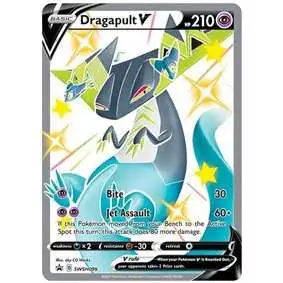 Pokemon Sword & Shield Promo Shiny Rare Dragapult V SWSH096