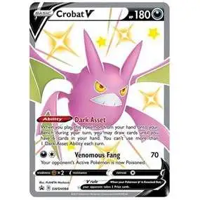 Pokemon Sword & Shield Promo Shiny Rare Crobat V SWSH098