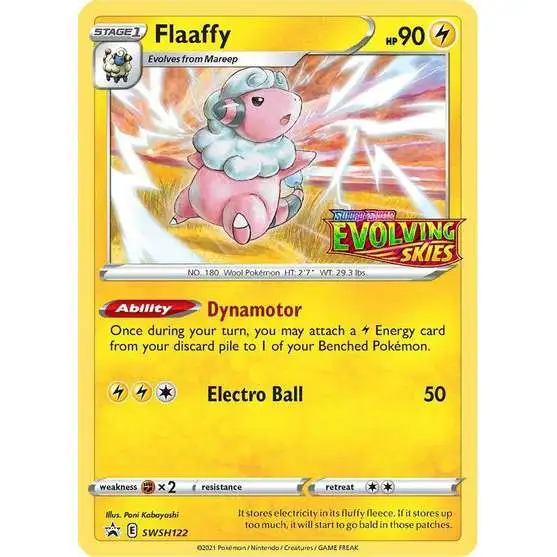 Pokemon Sword & Shield Promo Ultra Rare Flaaffy SWSH122