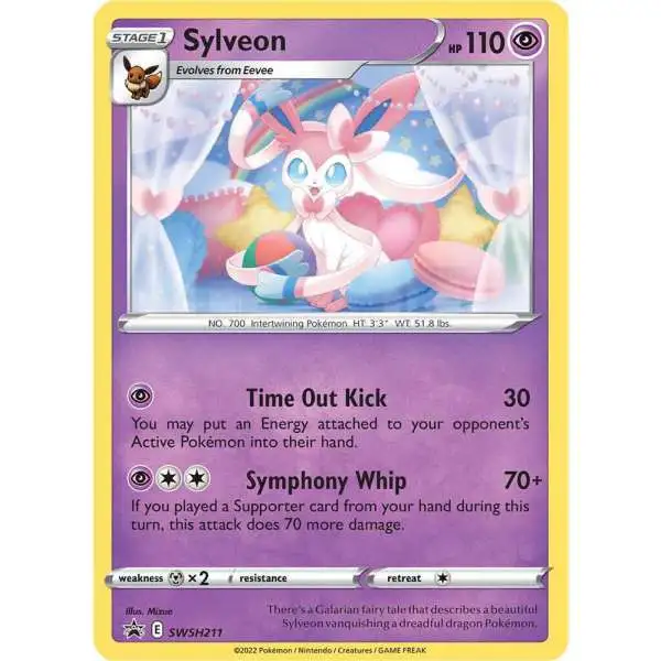 Pokemon Trading Card Game Sword & Shield Promo Sylveon SWSH211 [Lightly Played]