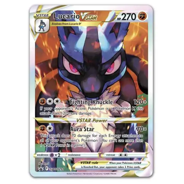 Pokemon Trading Card Game Sword & Shield Promo Lucario VSTAR SWSH291 [Full Art]