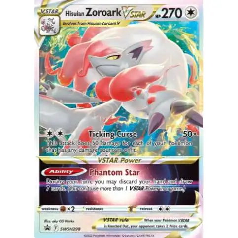 Pokemon Sword & Shield Promo Hisuian Zoroark V SWSH298