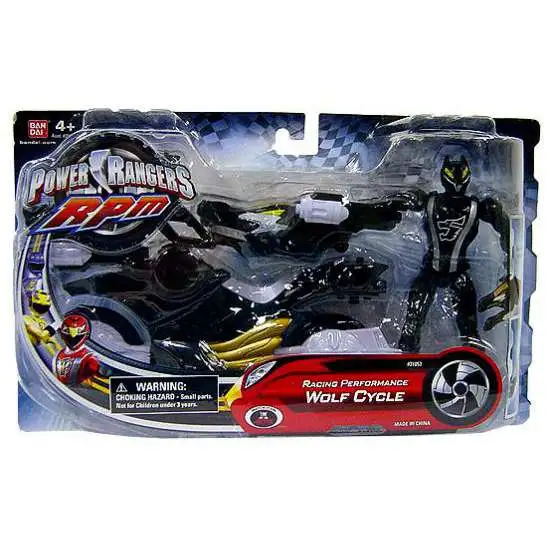 Power Rangers RPM Auxilliary Trax Racing Performance Wolf Cycle Action Figure