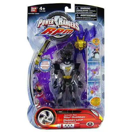 Power Rangers RPM Auxilliary Trax Auxiliary Trax Wolf Guardian Action Figure