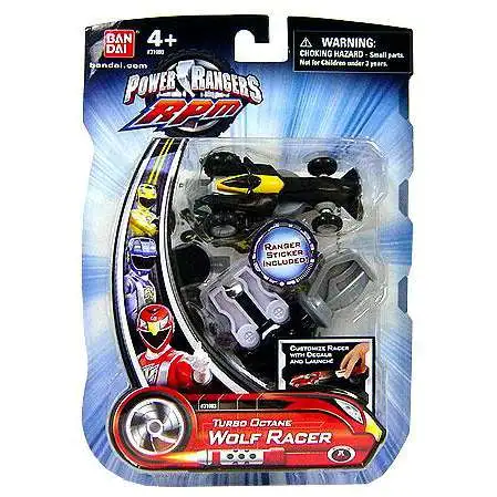 Power Rangers RPM Turbo Octane Wolf Racer Action Figure