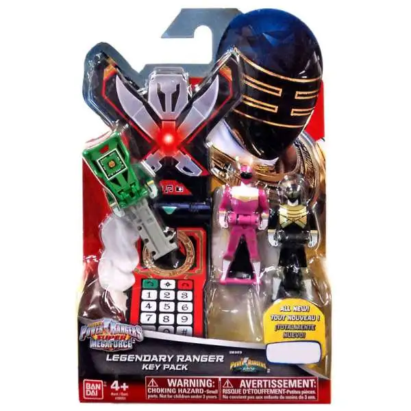 Power Rangers Super Megaforce Legendary Ranger Key Pack Exclusive Roleplay Toy [ZEO Gold & Pink Rangers]