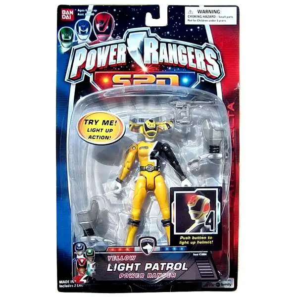 Power Rangers SPD Red Cyber Arm Ranger Action Figure Bandai America ...