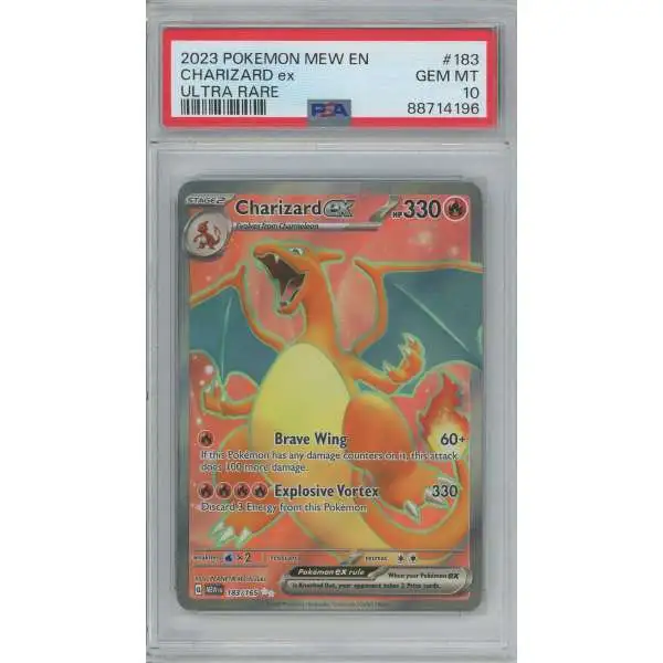 pokemon 151 charizard cards Could this get a 10? : r/Pokemoncardappraisal Featuring a striking image of the captivating character Pokemon Scarlet Violet 151 Single