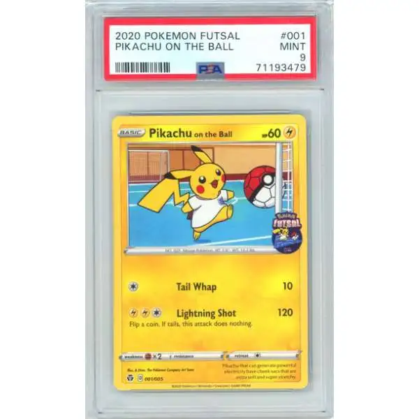 Pokemon Trading Card Game Futsal Single Card Promo Pikachu On The