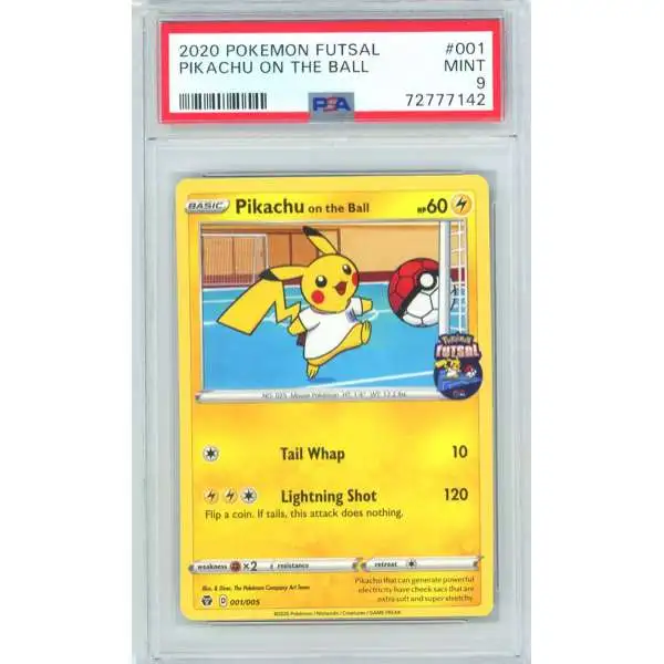 Pokemon Trading Card Game Futsal Single Card Promo Pikachu On The