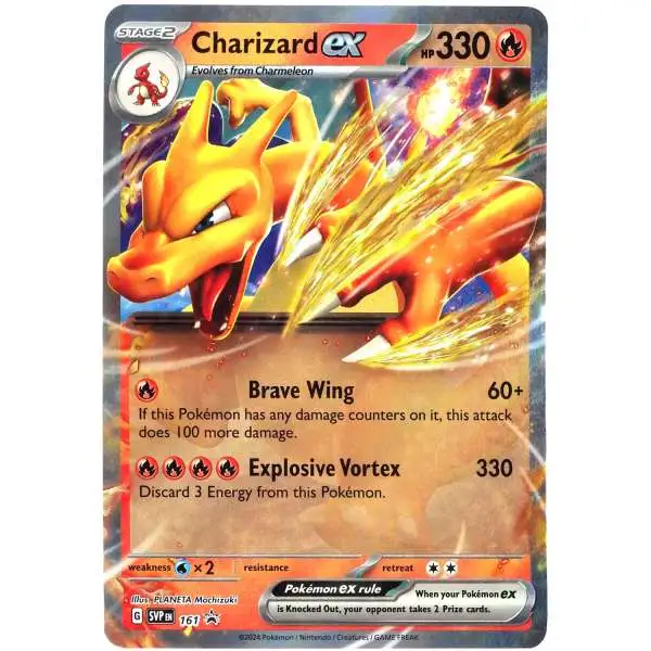 Nintendo Pokemon Trading Card Game Scarlet & Violet Promo Charizard ex SVP161 [Holo]