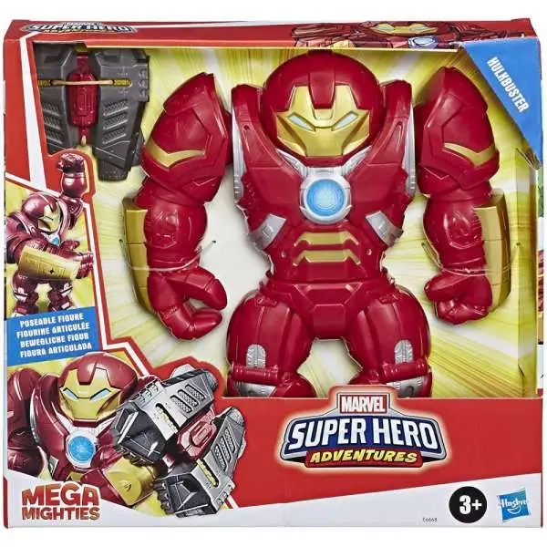 Marvel Playskool Heroes Super Hero Adventures Mega Mighties Hulkbuster Action Figure