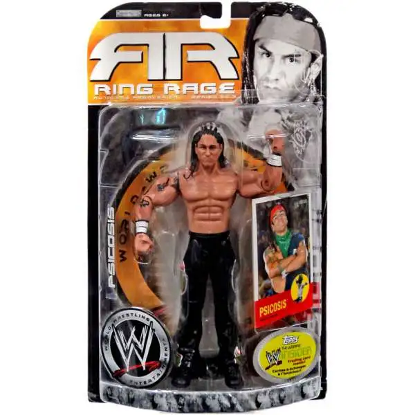 WWE Wrestling Ruthless Aggression Series 22.5 Ring Rage Psicosis Action Figure