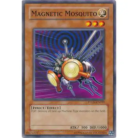YuGiOh GX Trading Card Game Phantom Darkness Common Magnetic Mosquito PTDN-EN039
