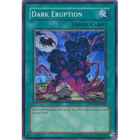 YuGiOh GX Trading Card Game Phantom Darkness Super Rare Dark Eruption PTDN-EN054